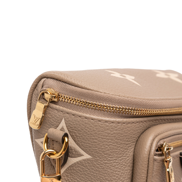 Pre-Loved Louis Vuitton Bicolor Monogram Empreinte Giant Mini Bumbag - Picture 7 of 11